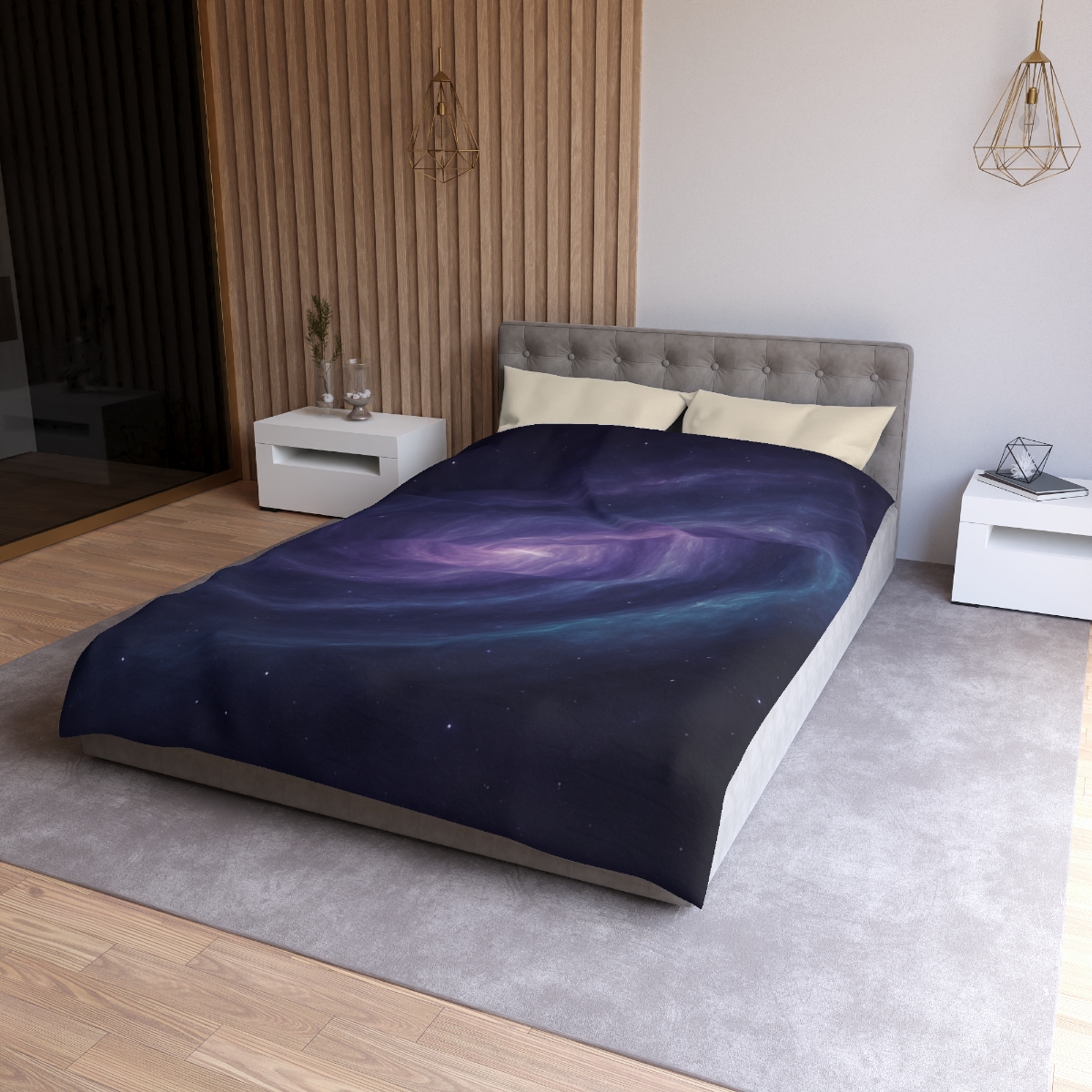 Nebula Spiral Reverie stylish duvet covers