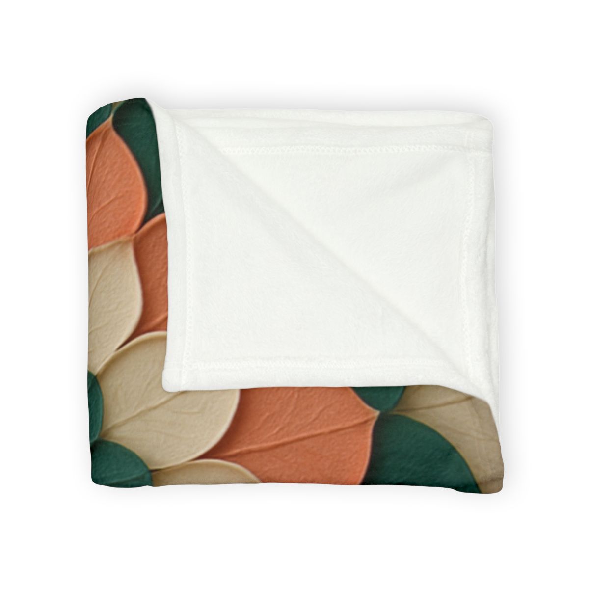 Petal Halo Mosaic trendy patterned blankets