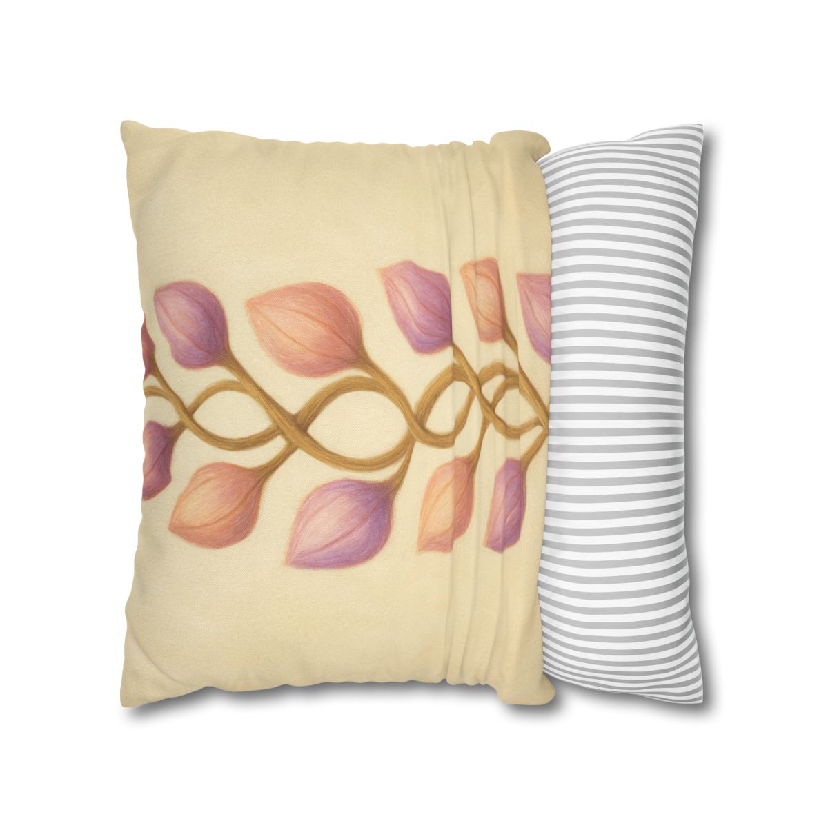 Spiral Bud Helix comfortable bedding pillow covers