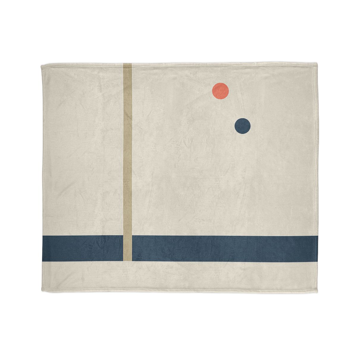 Low Horizon Bar And Tall Post stylish throw blankets