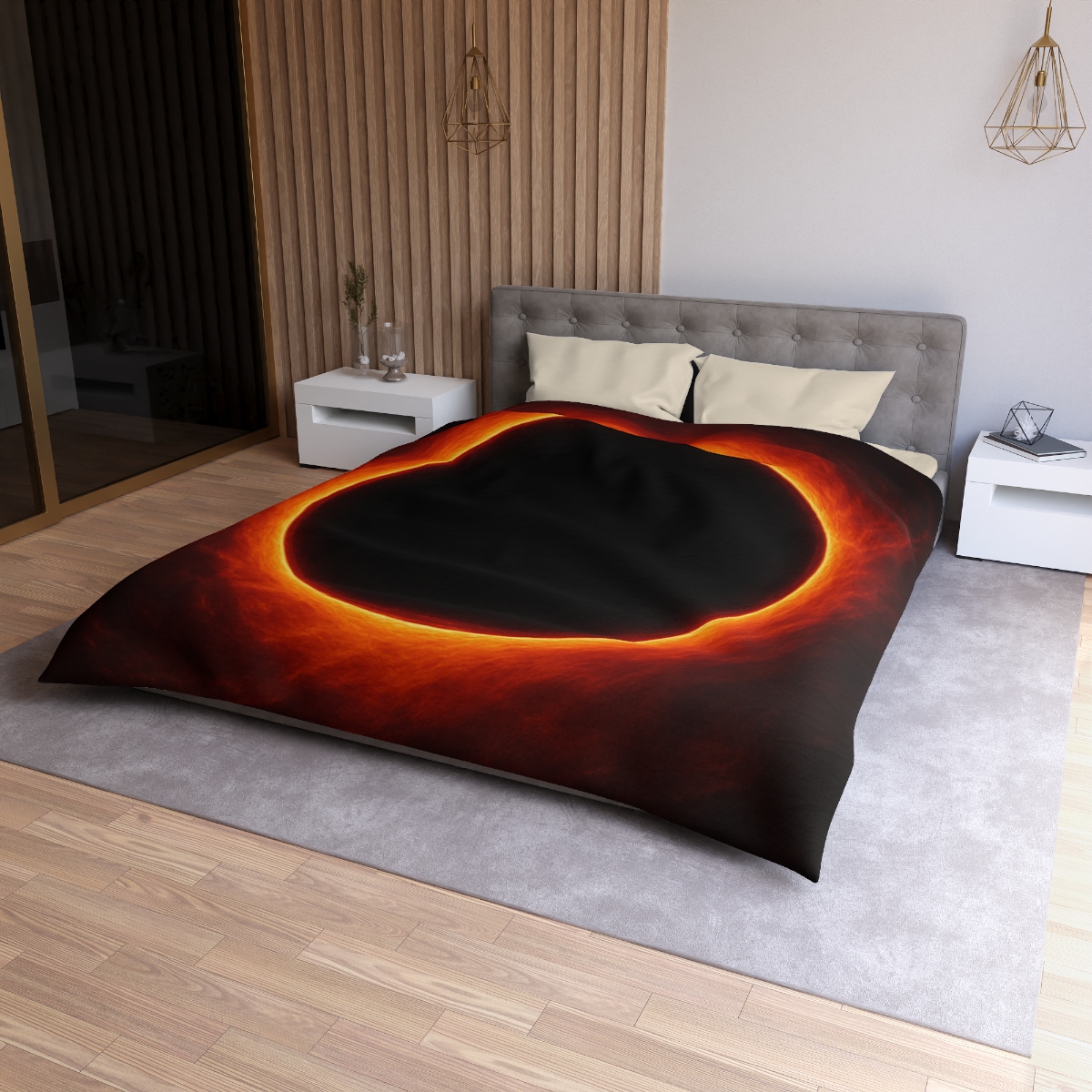 Dark Horizon Singularity soft comforter duvets