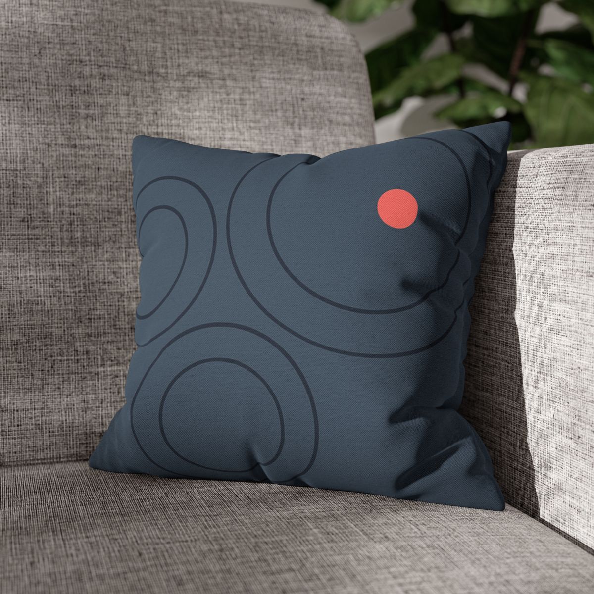 Three Balanced Rings stylish decorative pillowcases