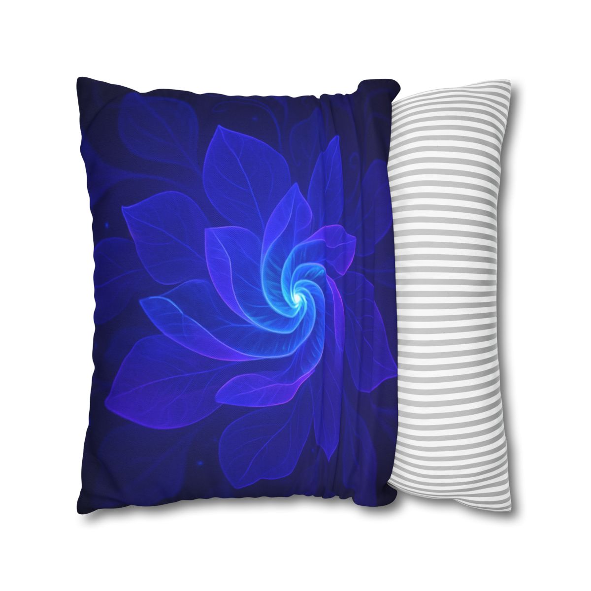 Petal Prism Helix soft cotton pillow cases