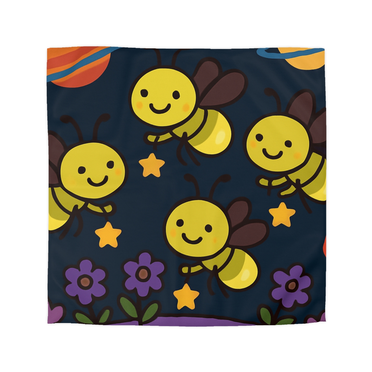 Galaxy Garden Of Singing Fireflies stylish duvet covers