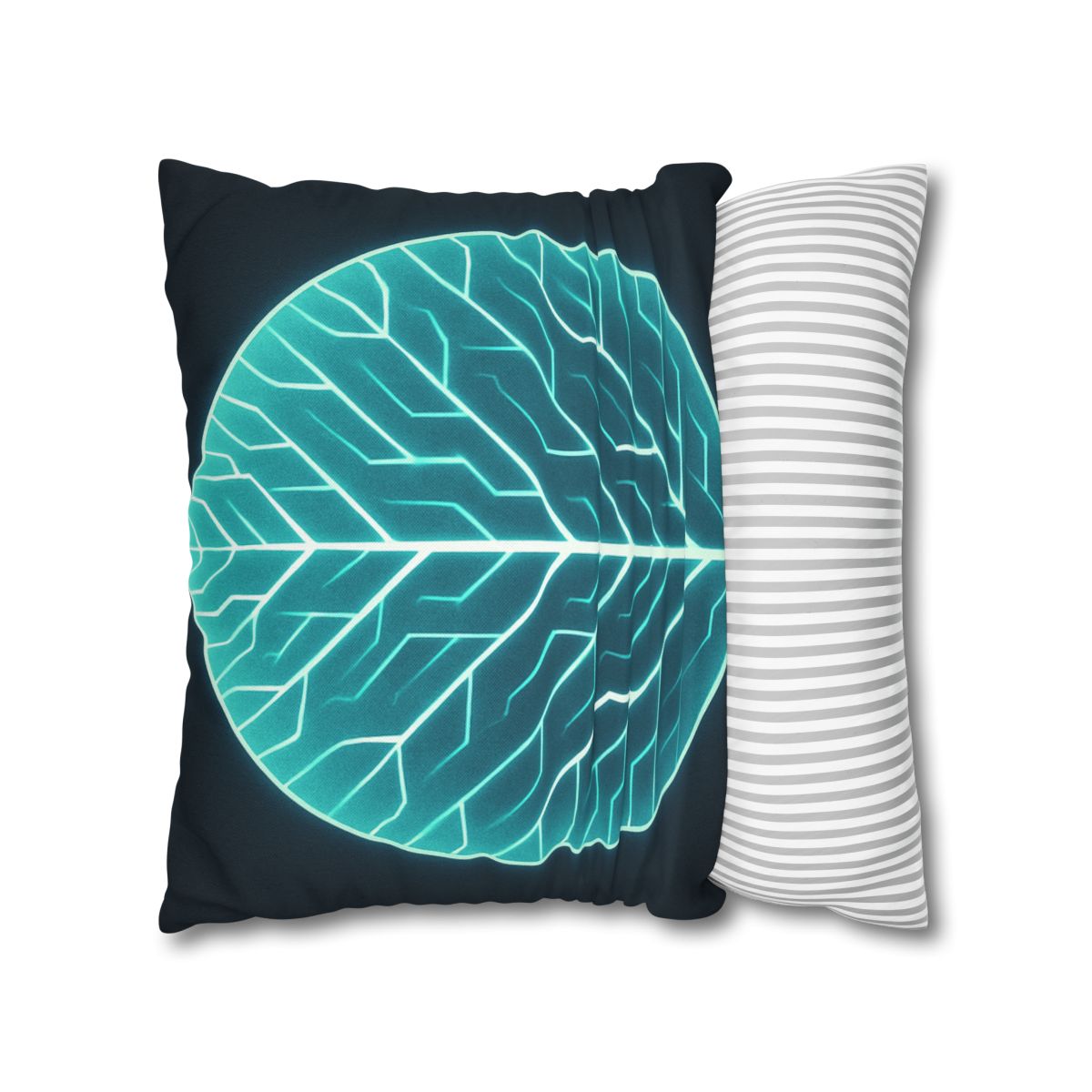 Galactic Leaf Vein Circuit comfortable bedding pillow covers