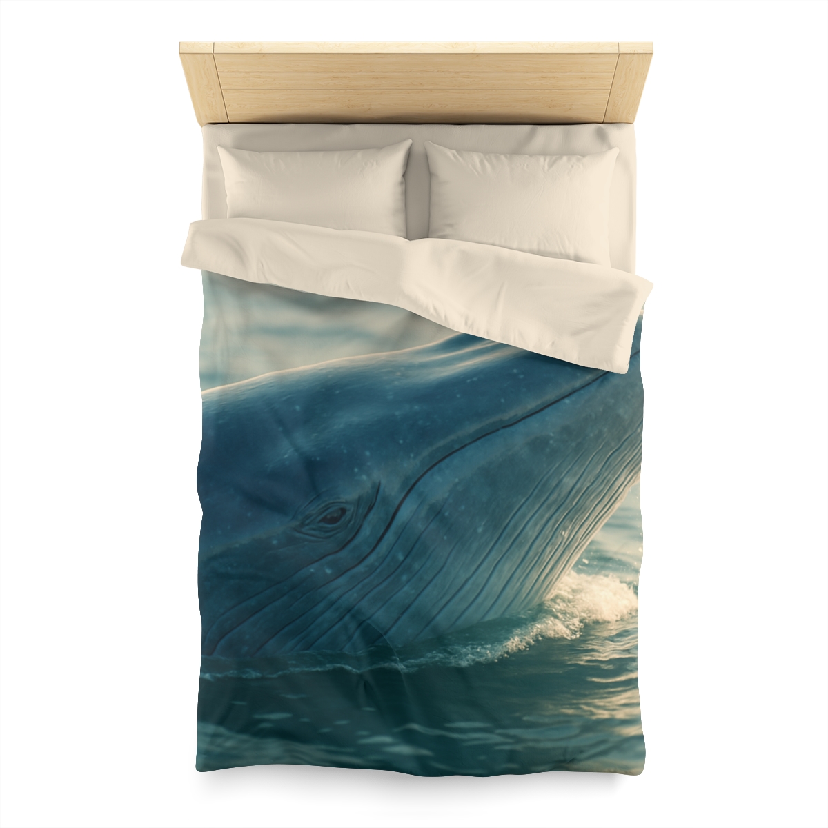 Ocean Song Blue Whale unique patterned duvets