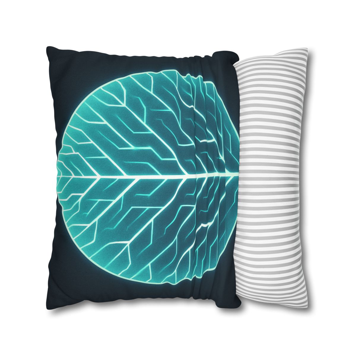 Galactic Leaf Vein Circuit comfortable bedding pillow covers