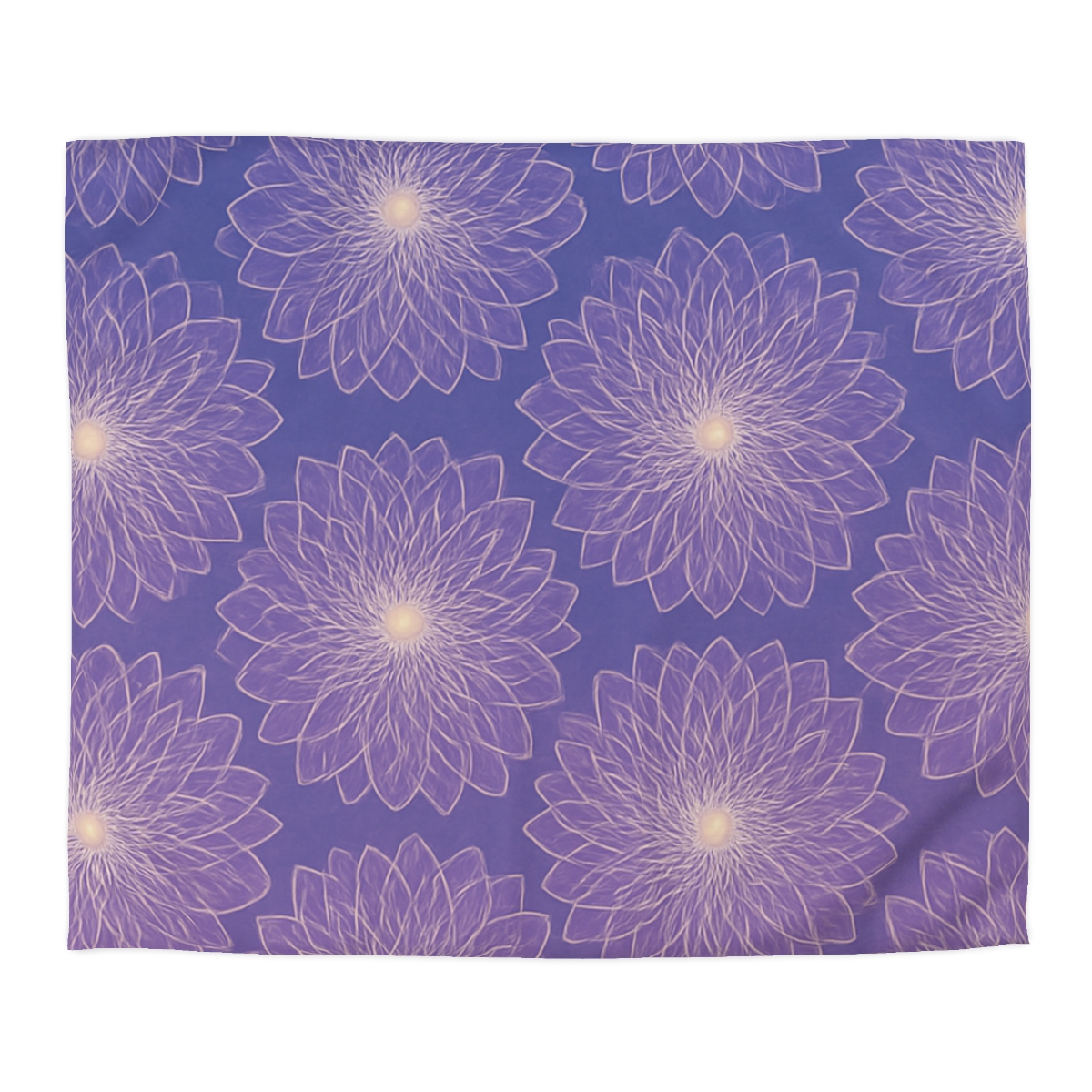 Cosmic Blossom Lattice duvets for gifts