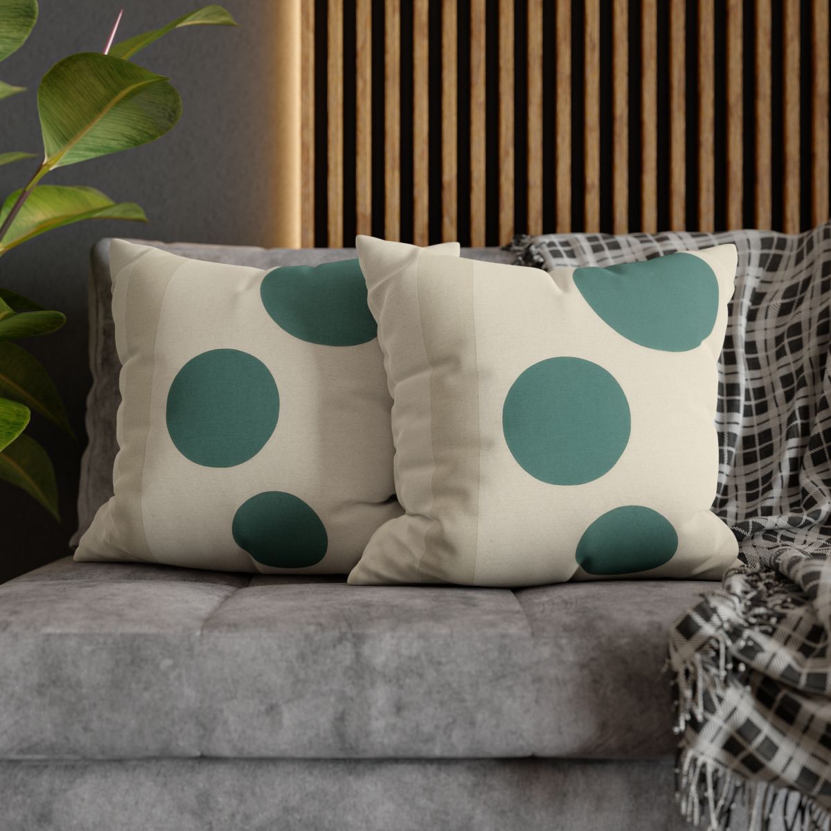 Teal Trio With Quiet Accent comfortable bedding pillow covers