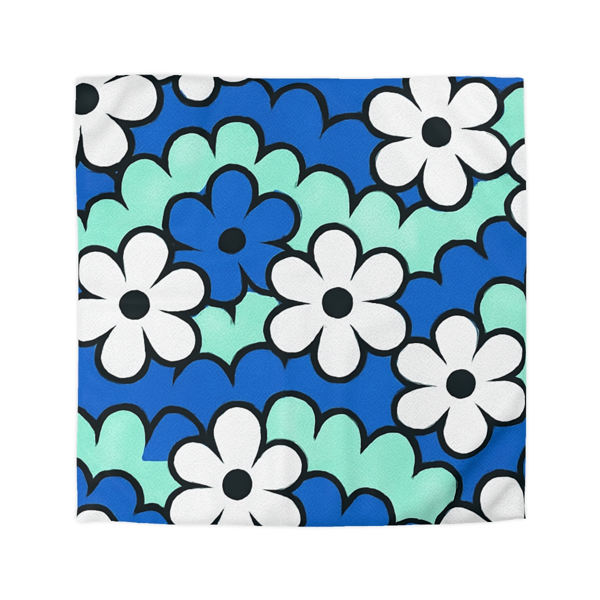 Blossom Wave Tessellation soft comforter duvets