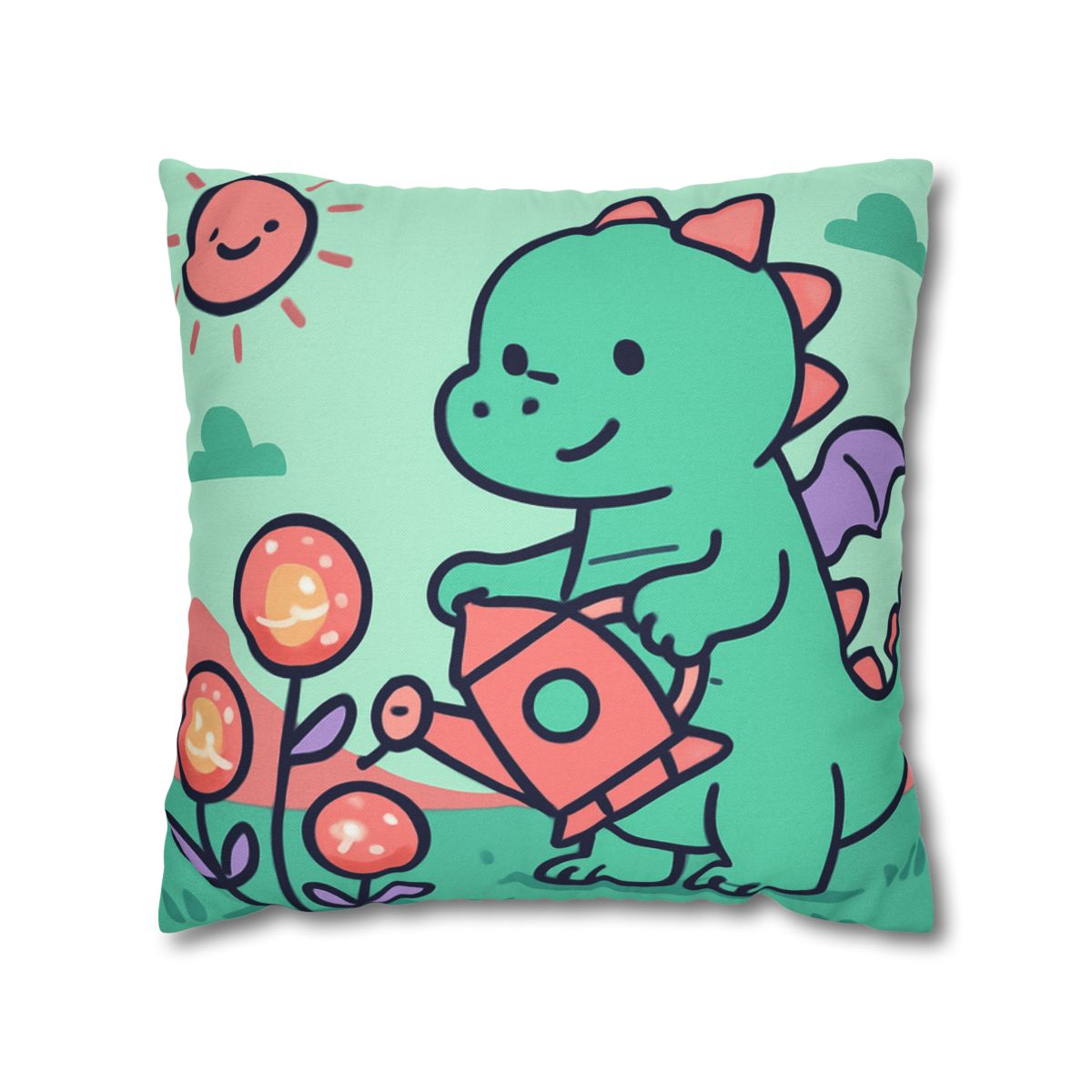Cosmic Garden Dragon trendy patterned pillow cases