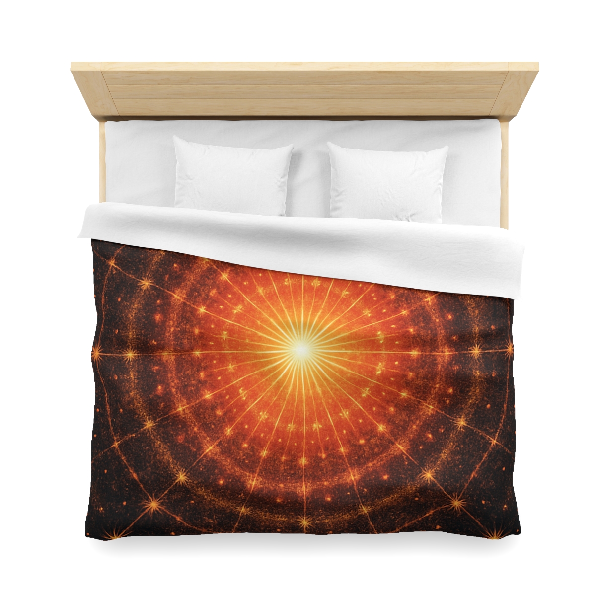 Photon Burst Mandala warm winter duvets