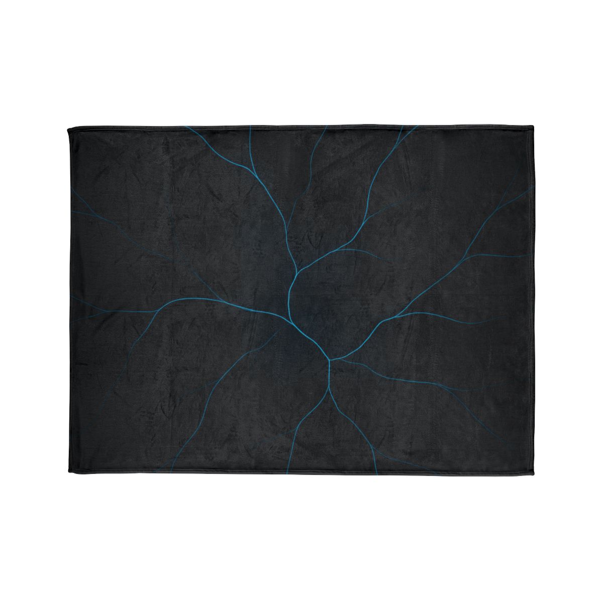 Dark Matter Filament Blueprint soft fleece blankets