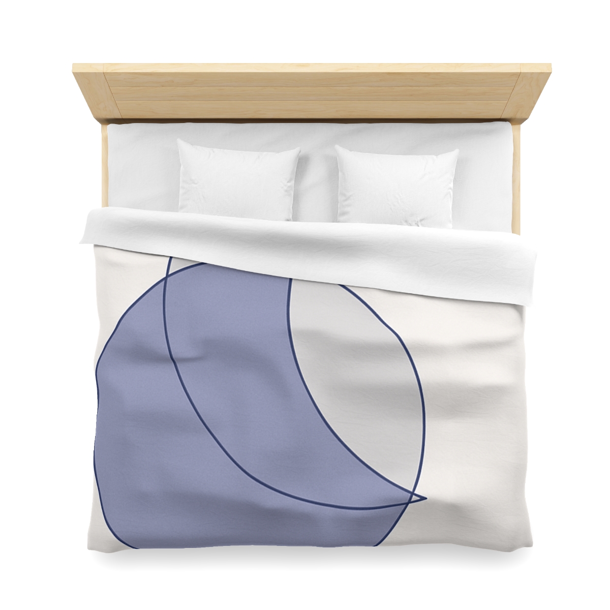 Intersecting Arc Duo designer printed duvets
