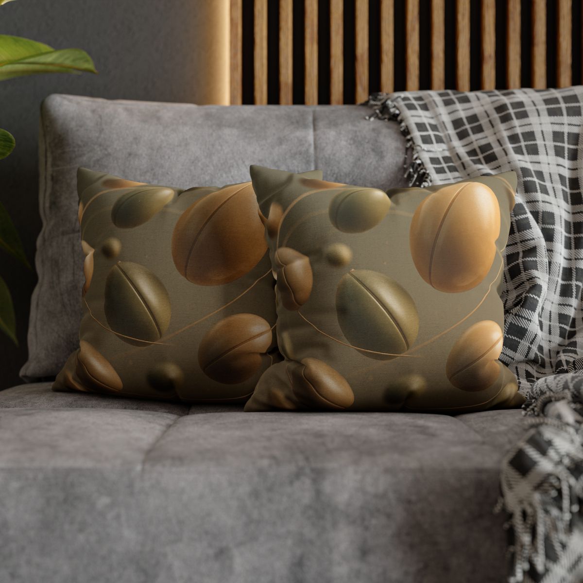 Seed Pod Orbit Cluster custom pillow cases