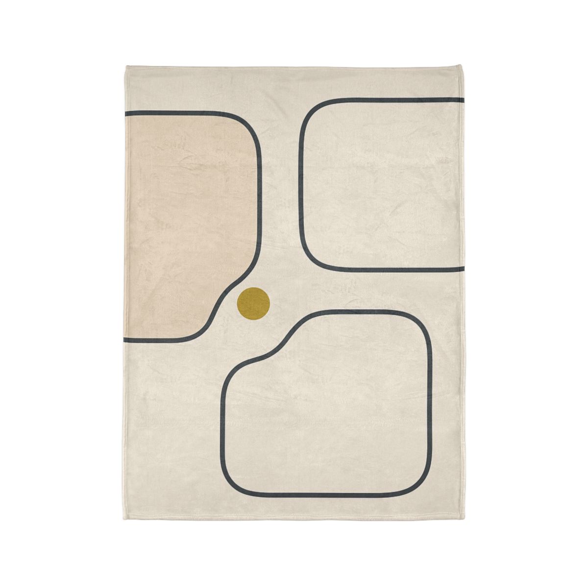 Quiet Triad With Open Center stylish throw blankets
