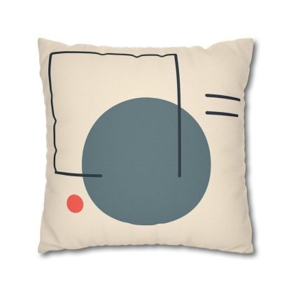 Quiet Orbit With Offset Frame unique gift pillow cases