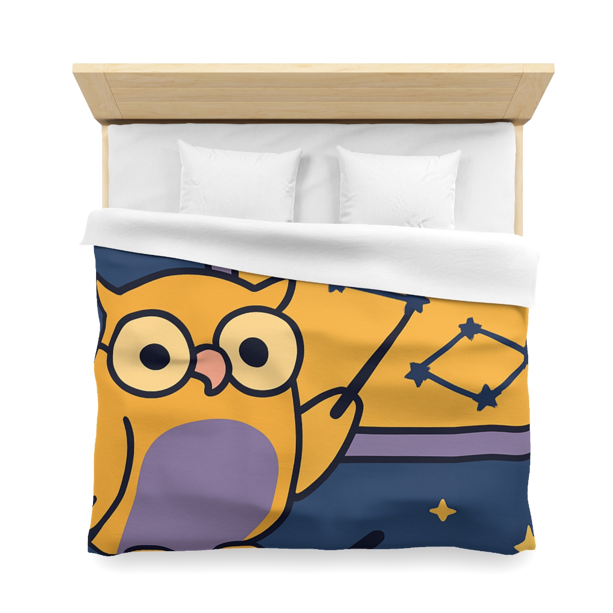 Moonlit Owl Classroom designer printed duvets
