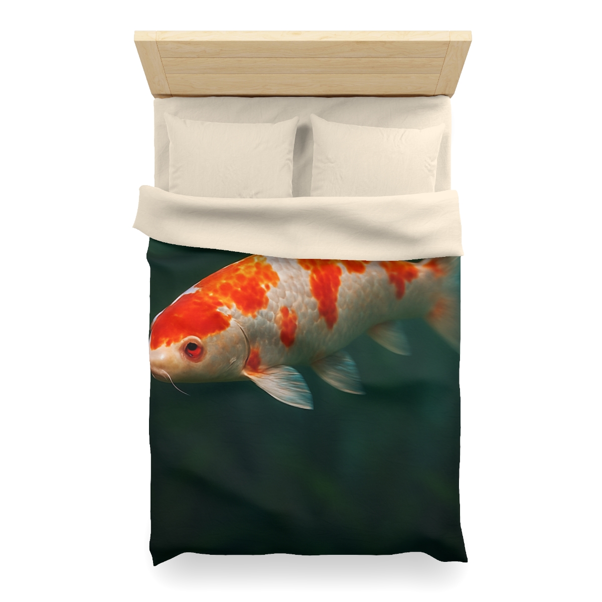 Crystal Current Koi Fish warm winter duvets
