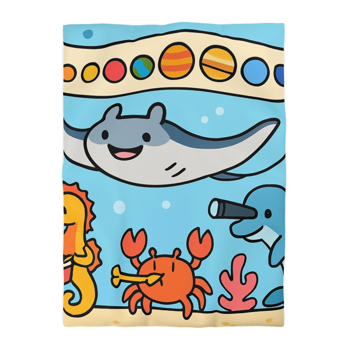 Rainbow Reef Planet Parade duvets for gifts