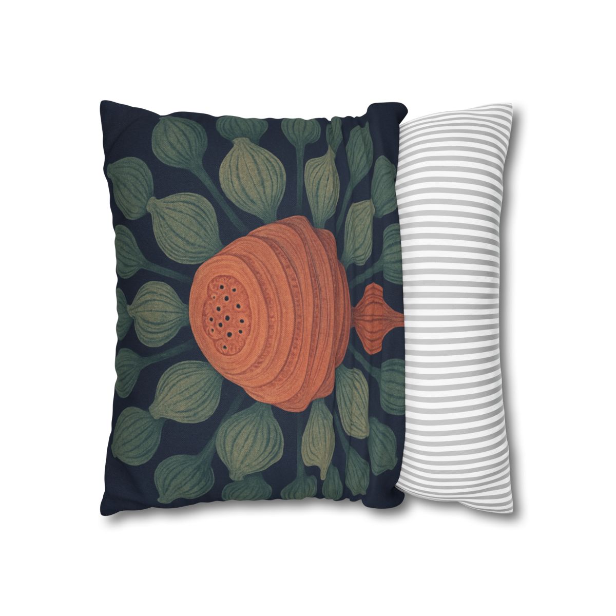 Spiral Seed Pod Halo trendy patterned pillow cases