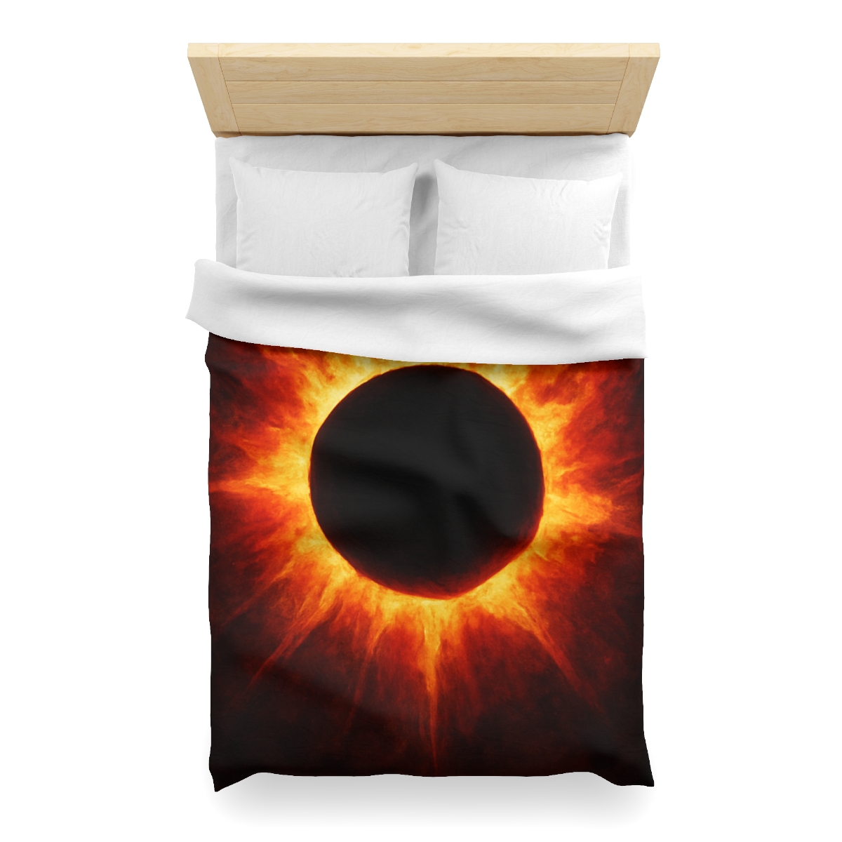 Eclipsed Ember Bloom soft comforter duvets