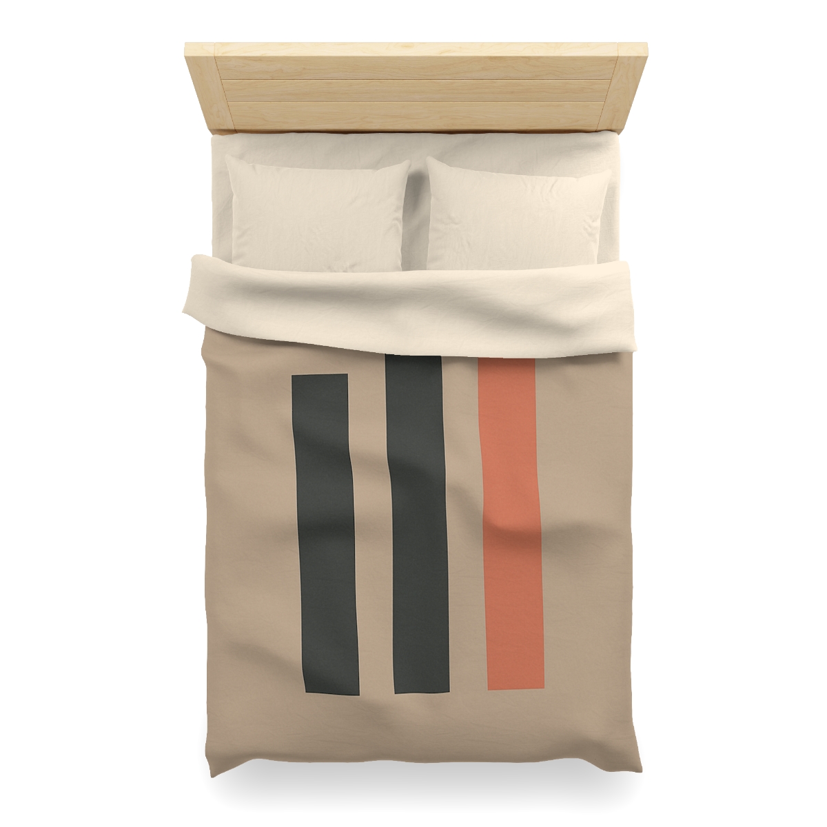 Balanced Triad Of Bars custom duvets