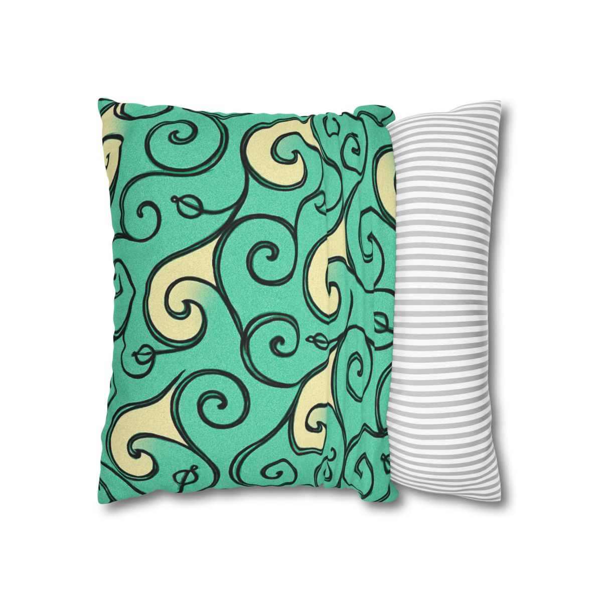 Vine Curl Wave Matrix comfortable bedding pillow covers