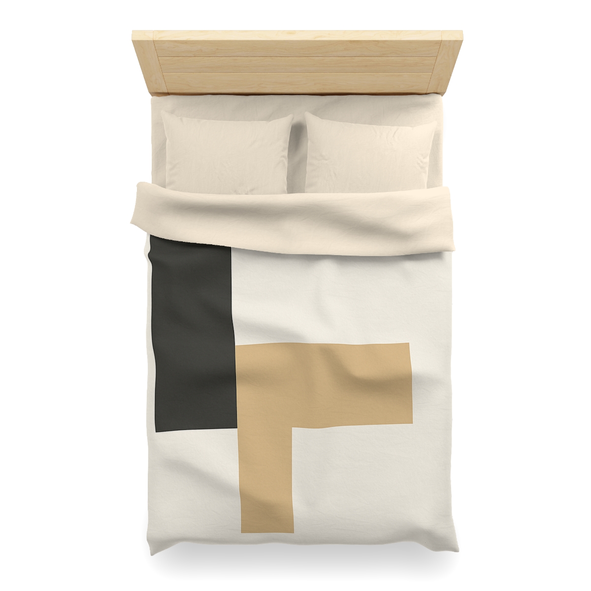 Offset Rectangle Pair soft comforter duvets