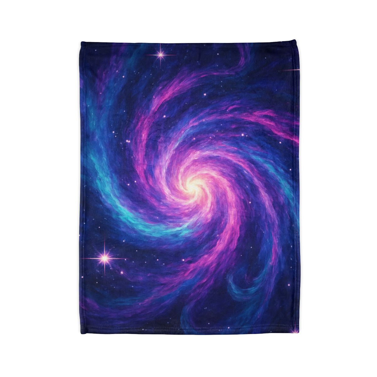 Nebula Spiral Haze decorative home blankets