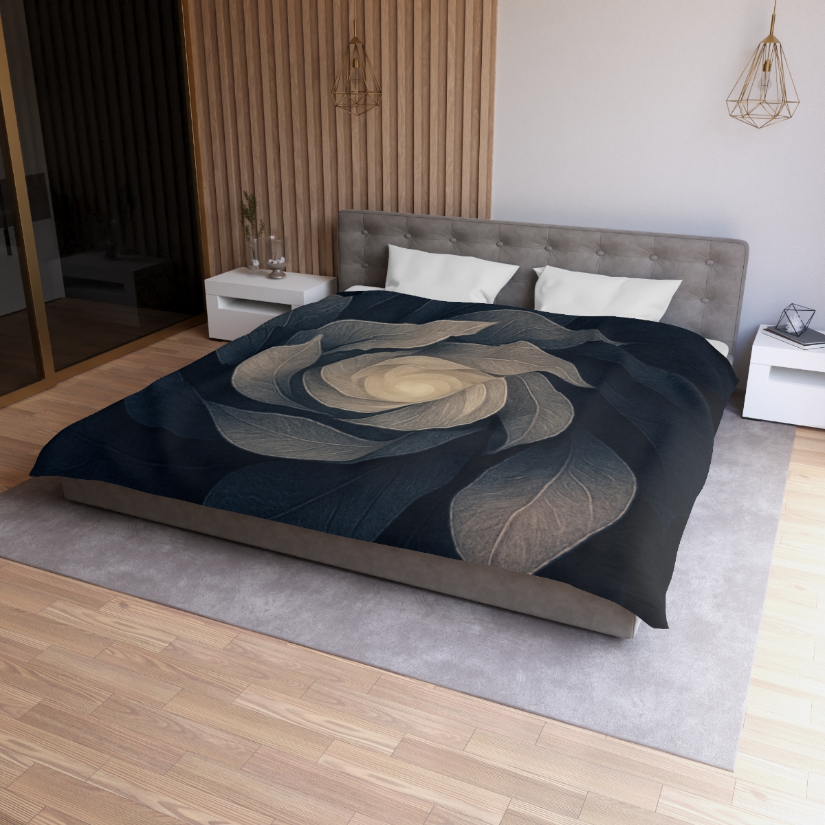 Petal Shadow Helix stylish duvet covers