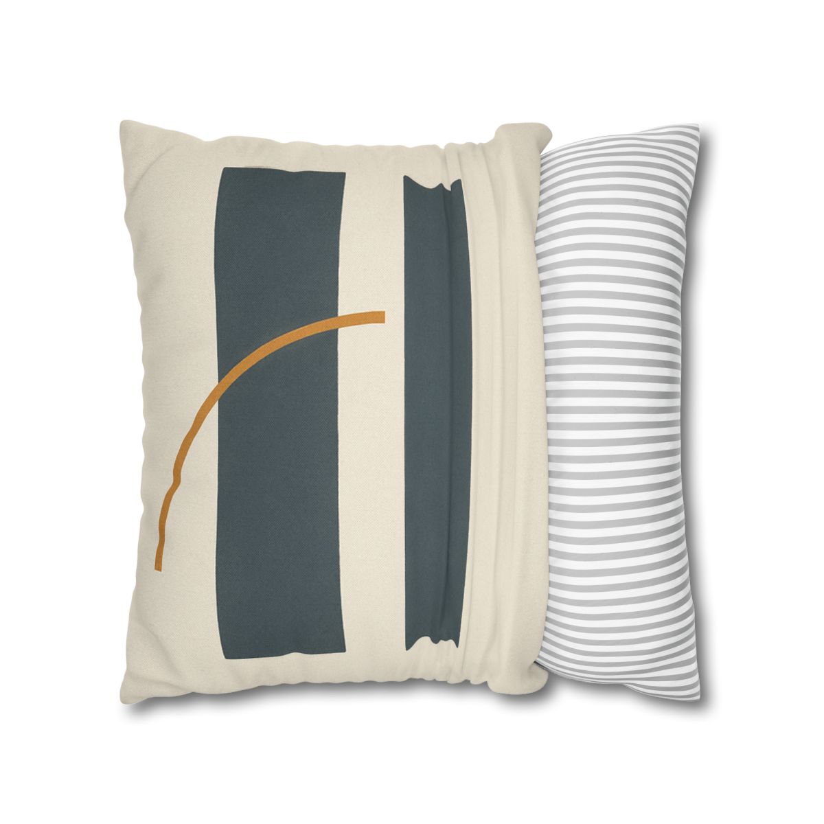 Split Bar And Resting Arc designer print pillow cases