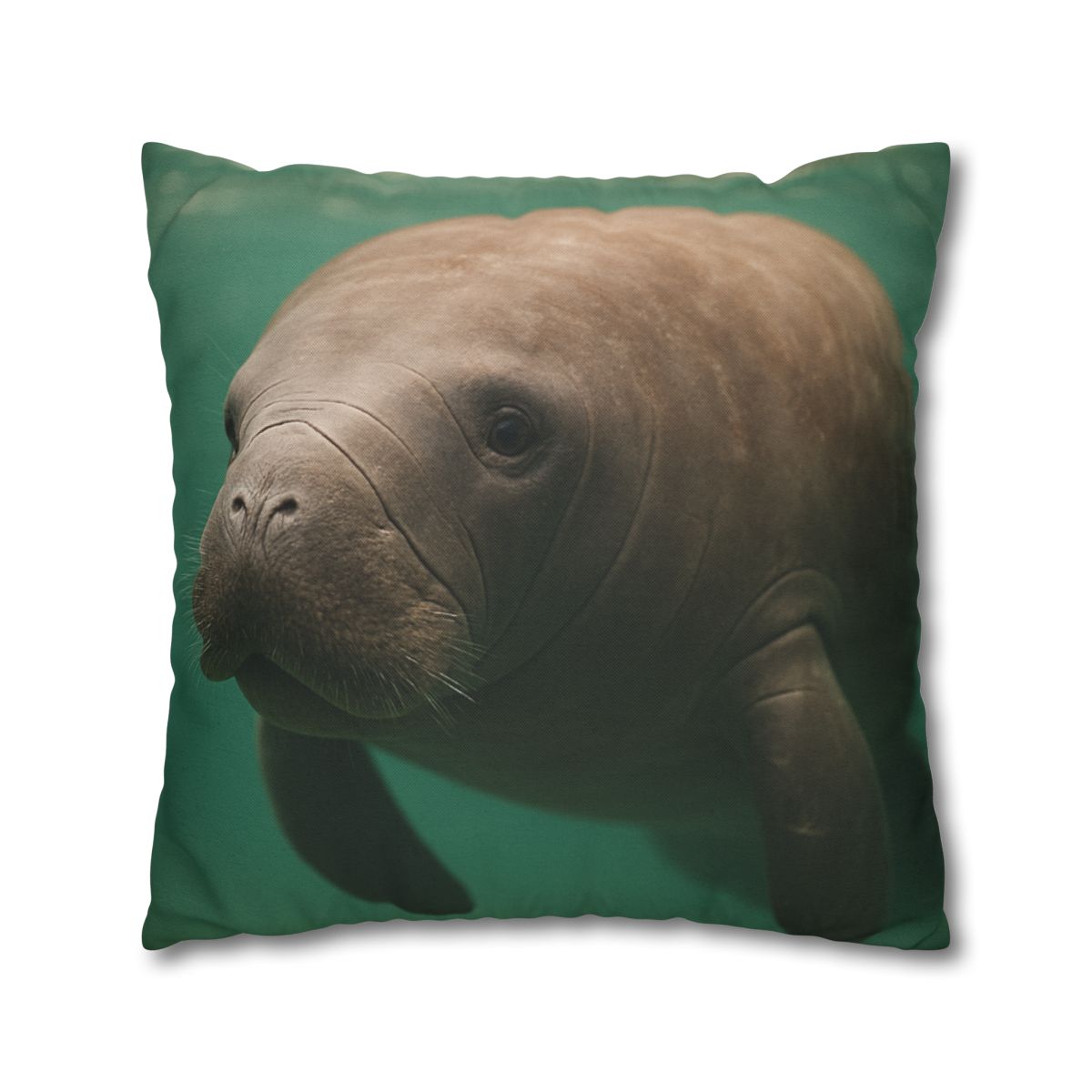 Glasswater Drifter West Indian Manatee stylish decorative pillowcases