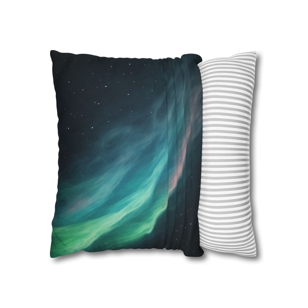 Aurora Veil Starstream personalized pillow covers
