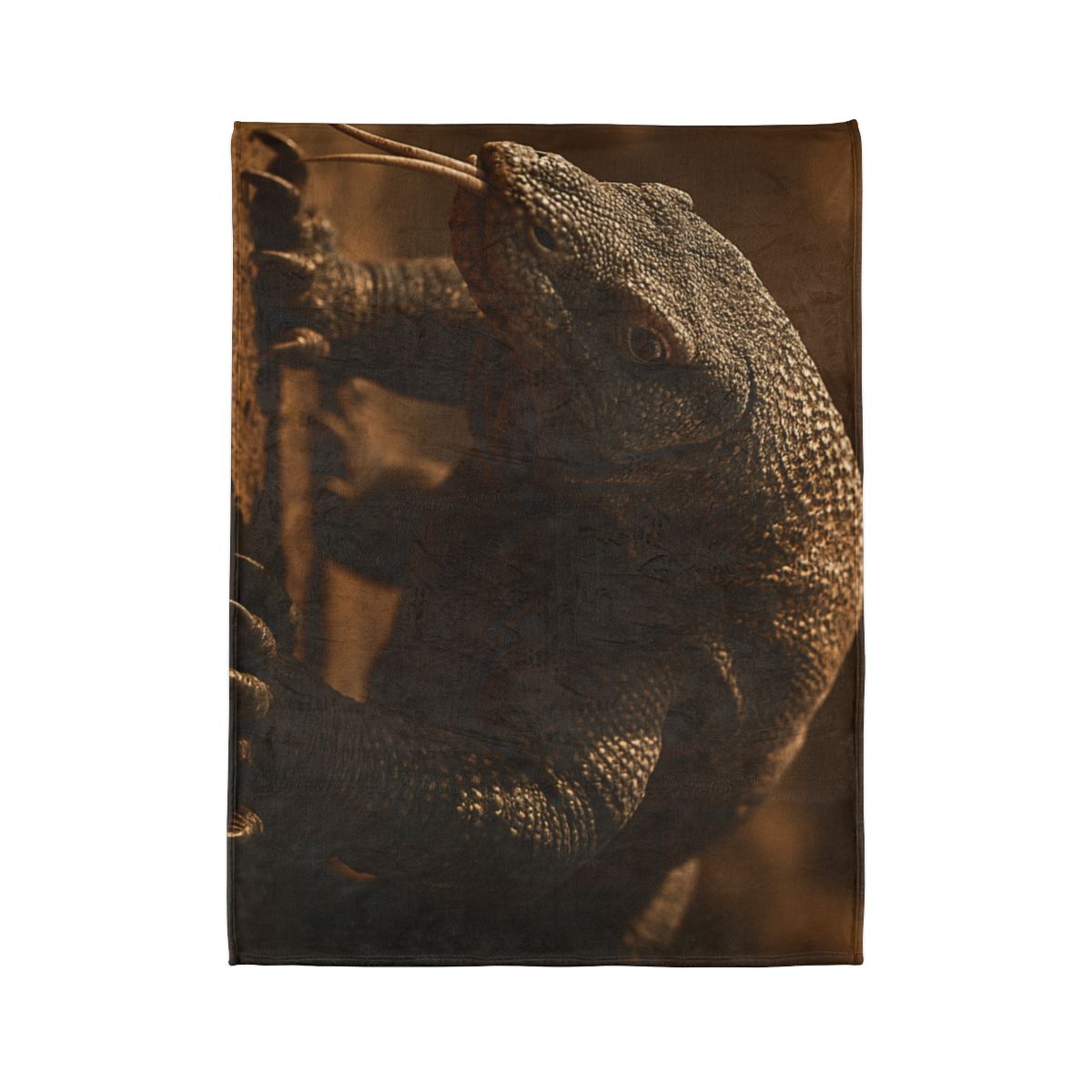 Ancient Sentinel Komodo Dragon unique gift blanketscustom blankets