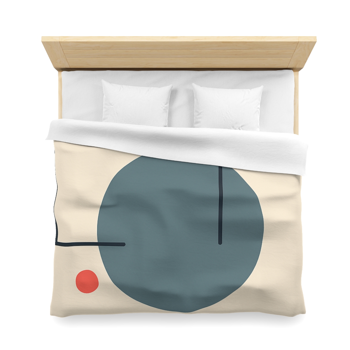 Quiet Orbit With Offset Frame warm winter duvets