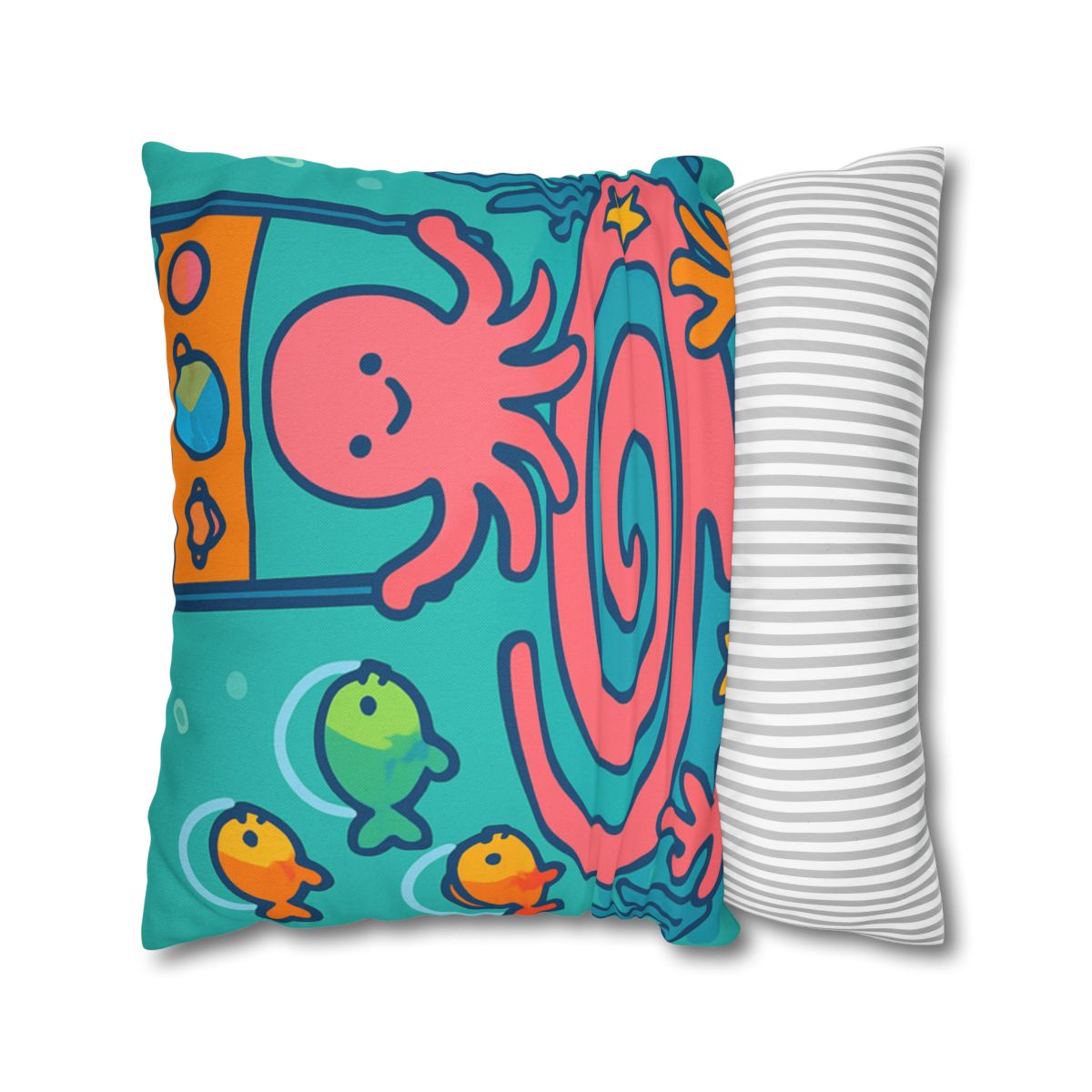 Rainbow Reef Planet Parade comfortable bedding pillow covers