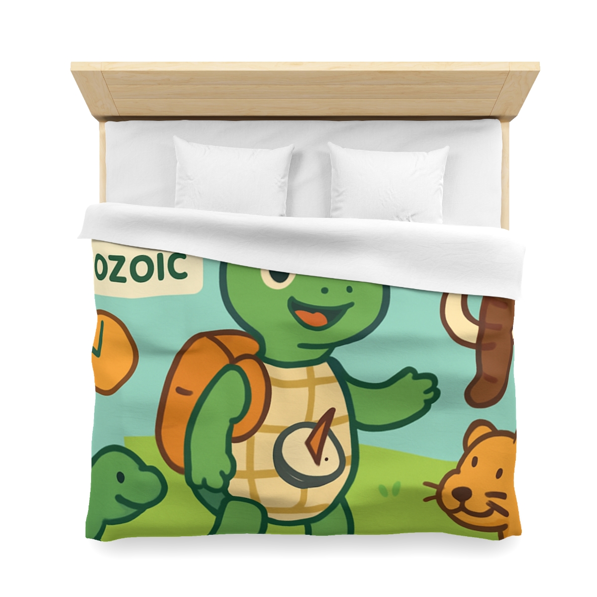Time-Traveling Tortoise warm winter duvets