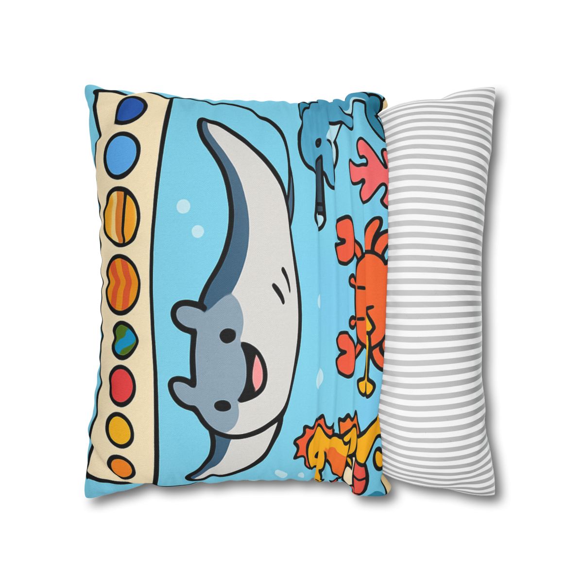Rainbow Reef Planet Parade custom pillow cases