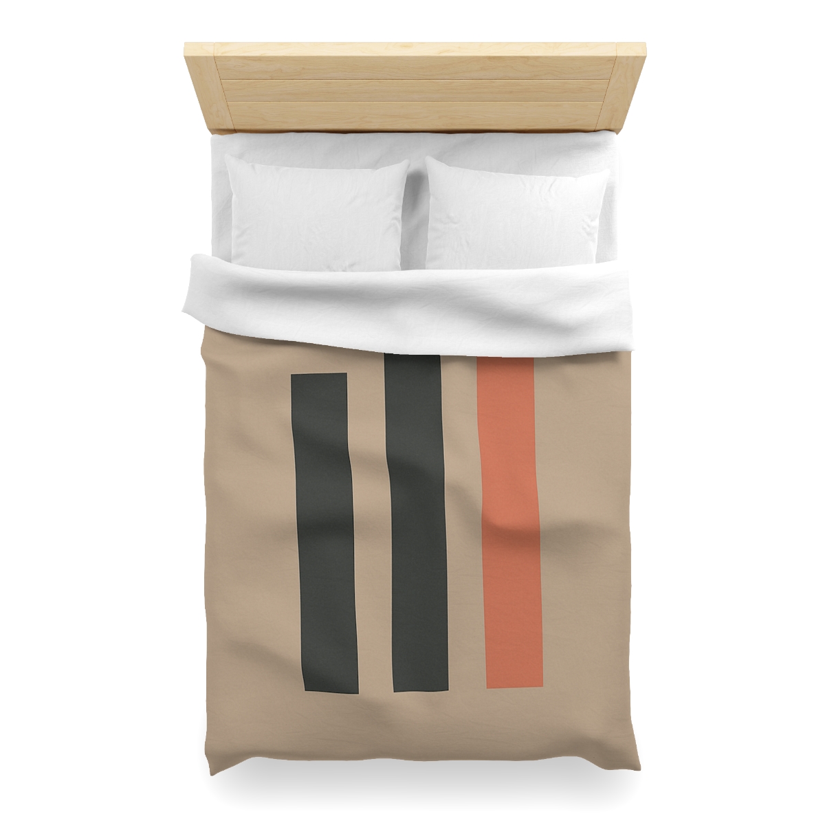 Balanced Triad Of Bars custom duvets