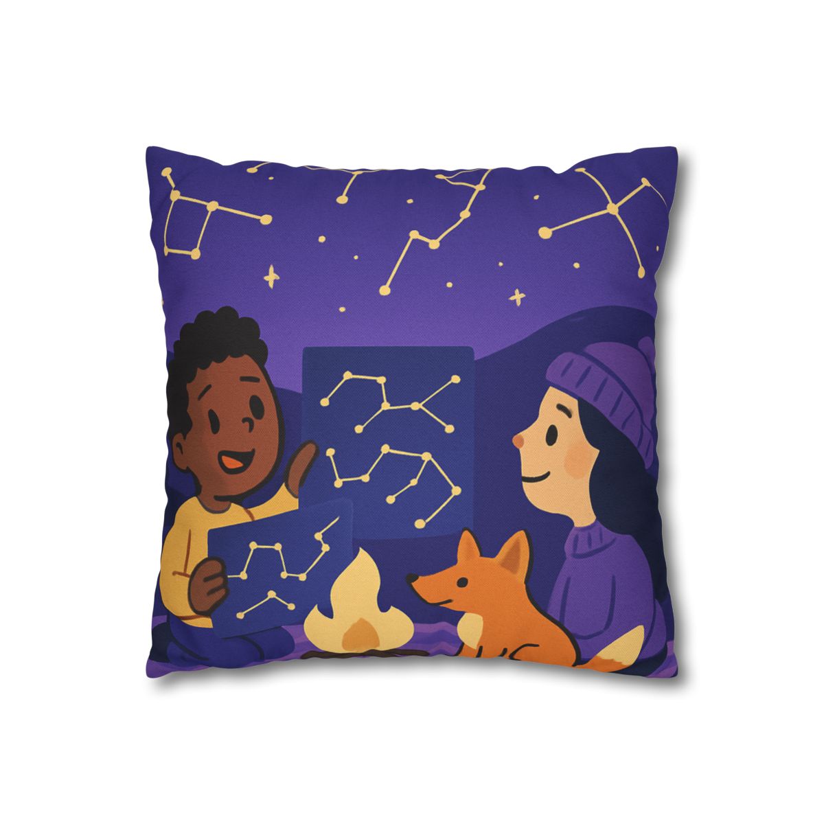 Constellation Camping stylish decorative pillowcases