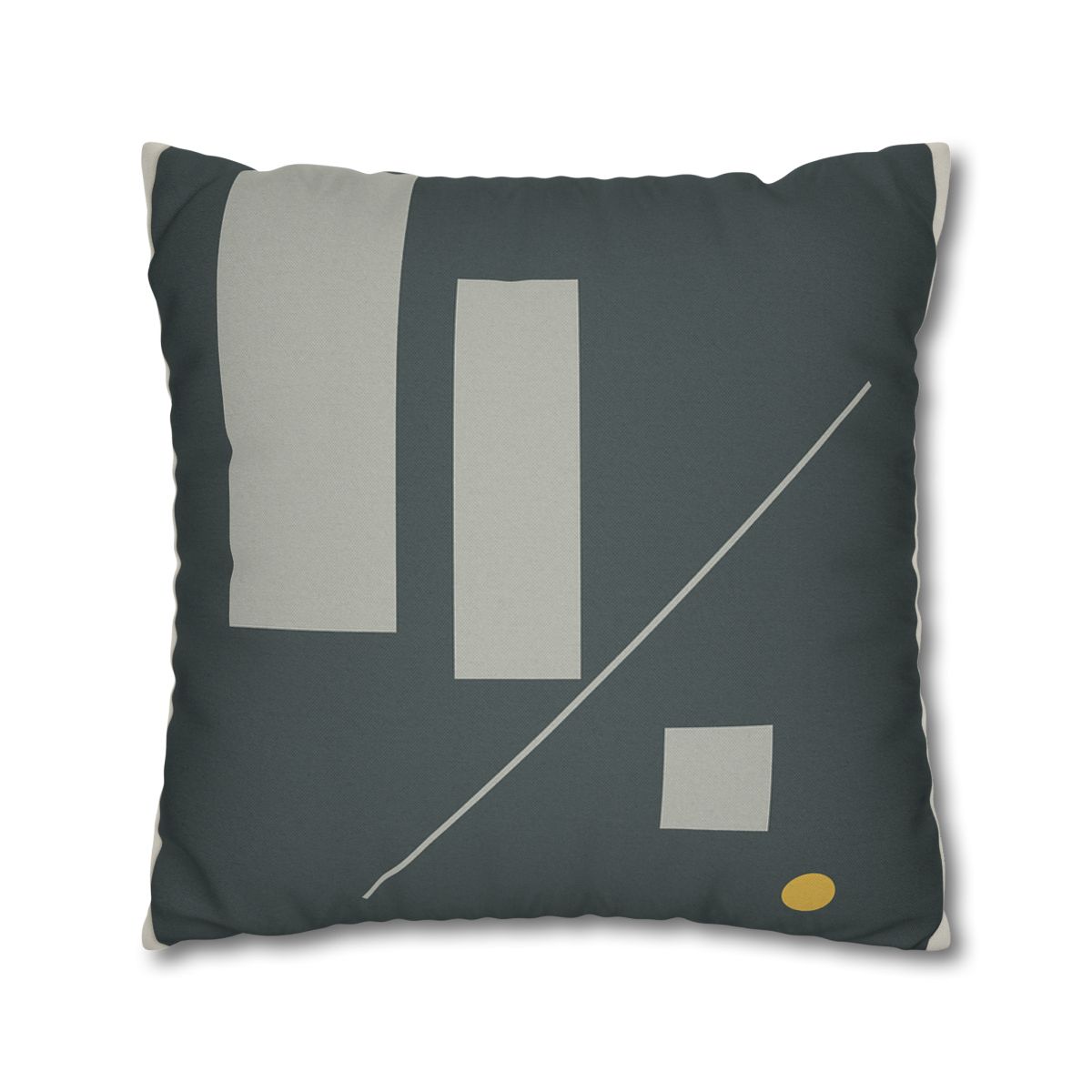 Staggered Blocks With Quiet Diagonal soft cotton pillow cases