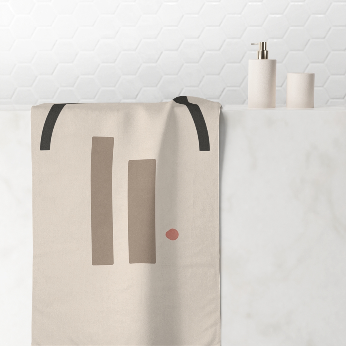 Quiet Arc With Paired Columns stylish beach towels