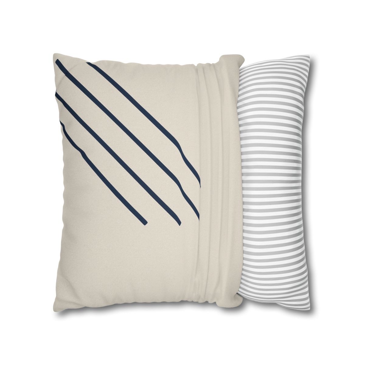 Diagonal Line Quartet designer print pillow cases