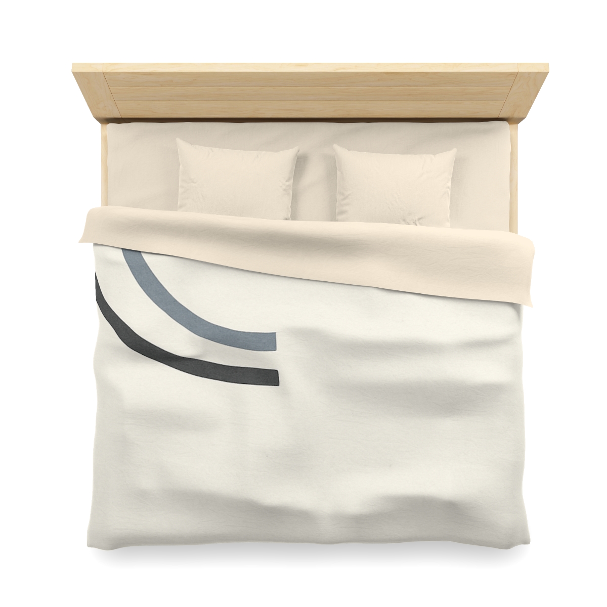 Partial Arc Corner soft comforter duvets