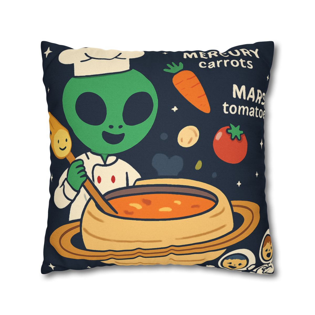 Solar System Soup Kitchen designer print pillow cases