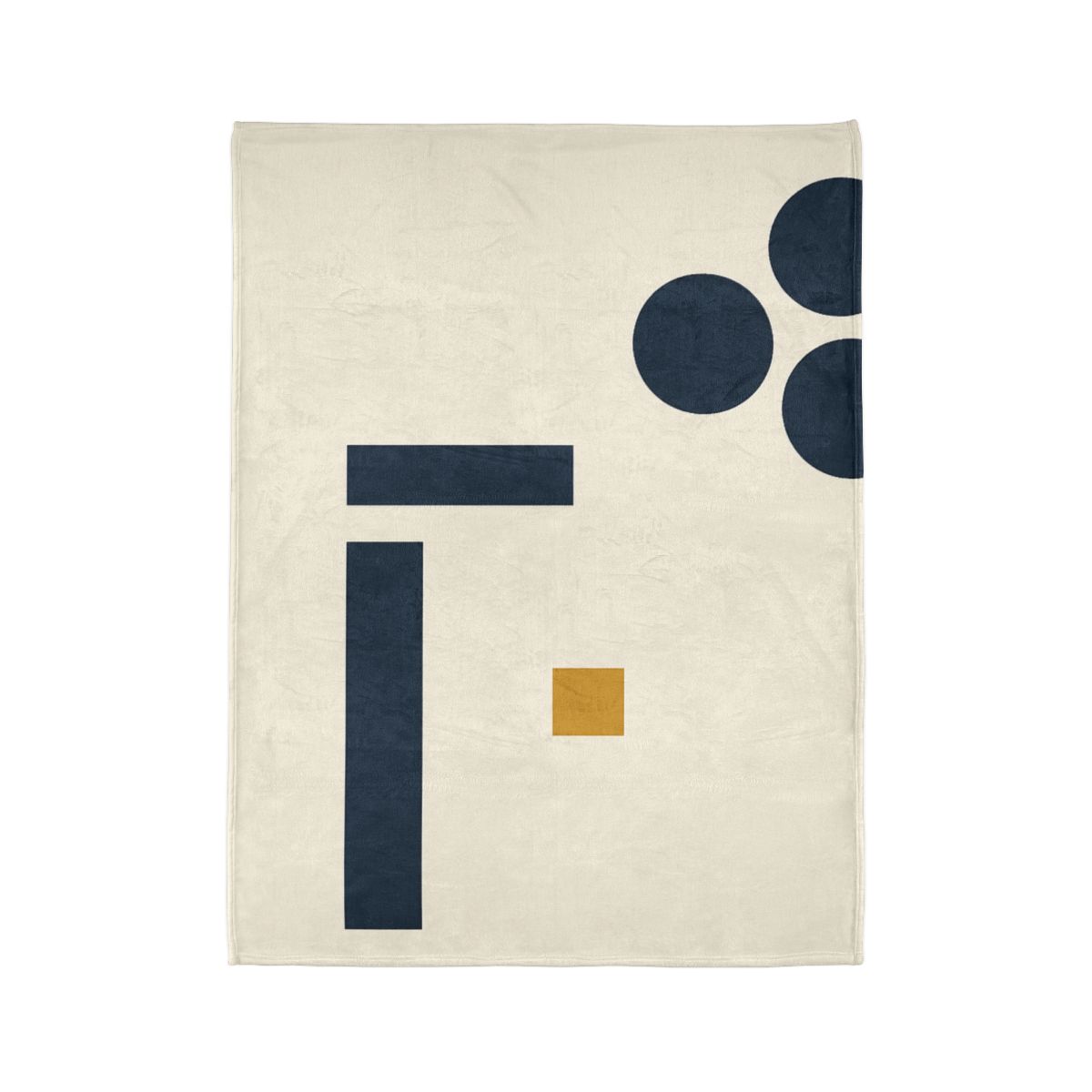 Quiet Triad And Offset Bars personalized cozy blankets