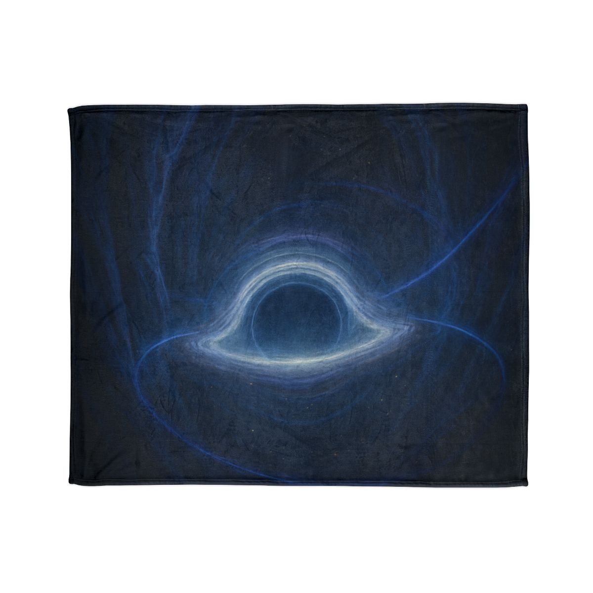 Luminous Event Horizon Veil stylish throw blankets