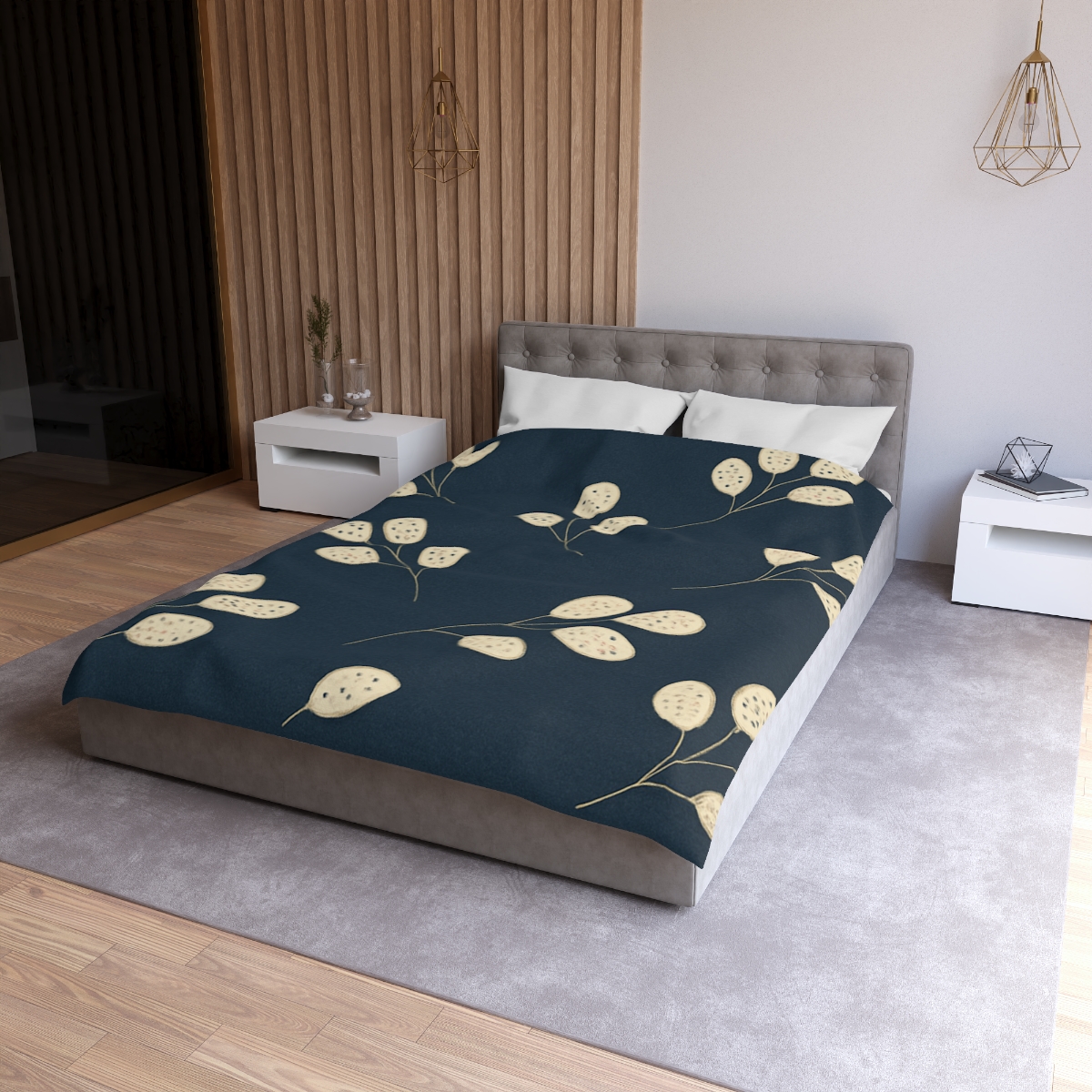 Seed Pod Constellation Dots stylish duvet covers