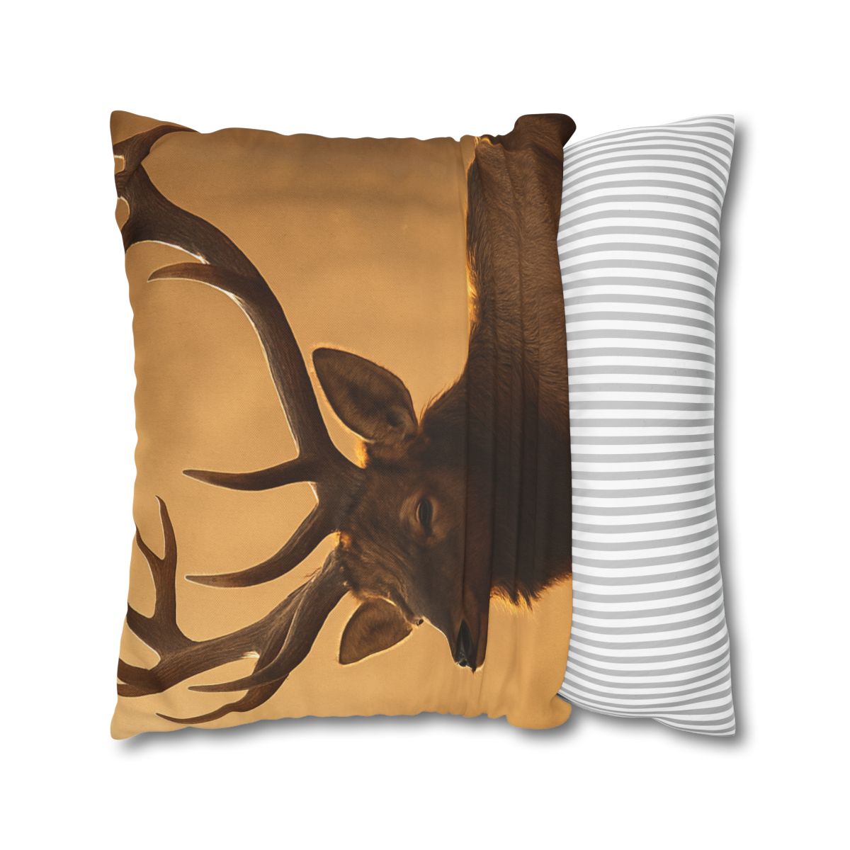 Antler Crown Mountain Elk custom pillow cases